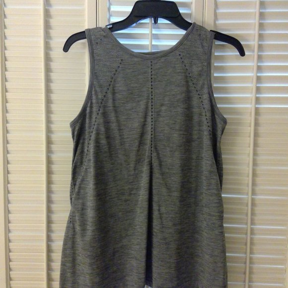 Foothill Seamless Tank  by Athleta, Sleeveless, Grey Heather Medium - Picture 1 of 3